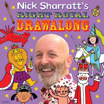 Nick Sharratt’s Right Royal Drawalong